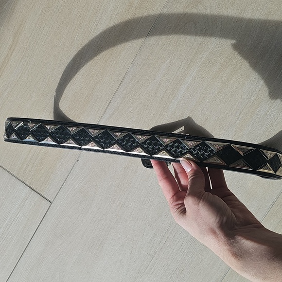 Women’s black western country cowboy cowgirl belt